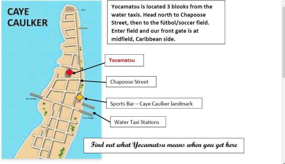 Bed & Breakfast Yocamatsu Caye Caulker