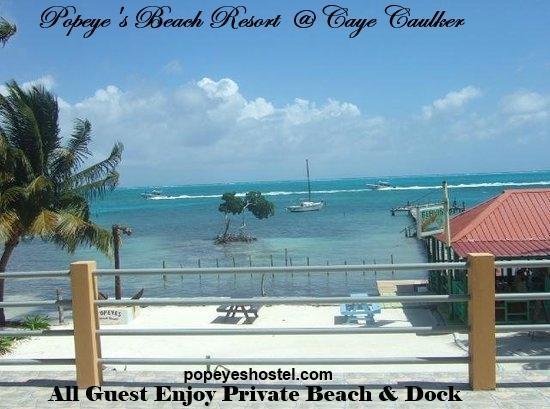 Popeyes Beach Caye Caulker Hostel *