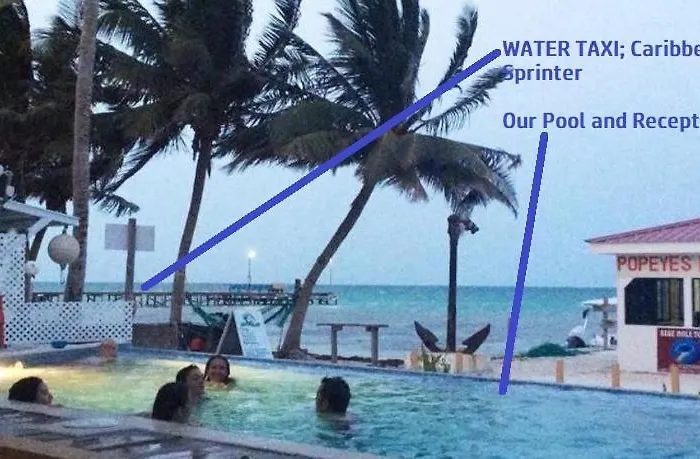 Beach Club Budget Rooms At Popeyes Caye Caulker